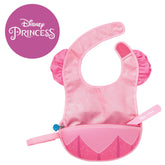 B.Box Travel Bib + Flexible Spoon Disney Aurora